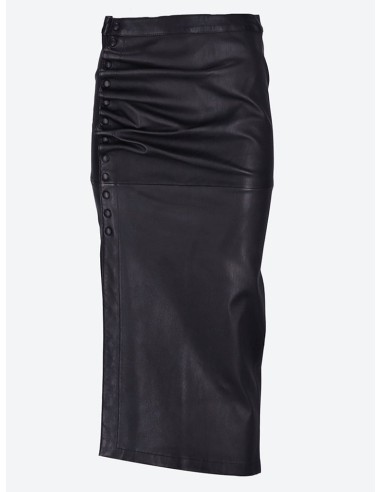 Stretch leather skirt JUSQU'A -70%! 