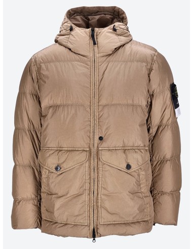 Recycled nylon real down jacket en linge