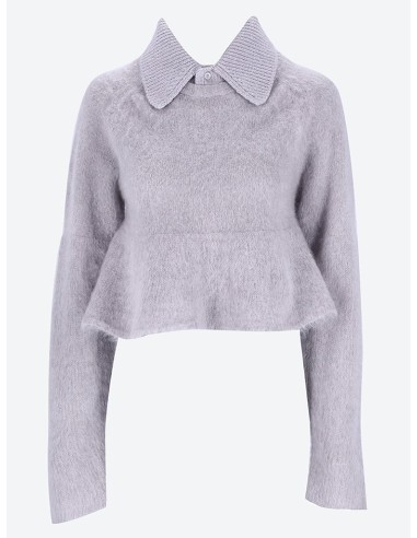 Wool mohair polo sweater Le MVP de beaucoup