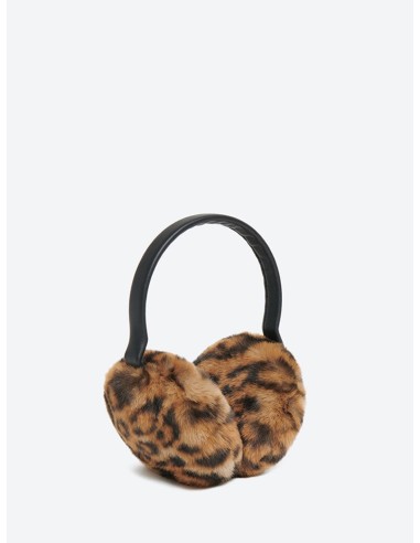 Esme leopard earmuffs soldes