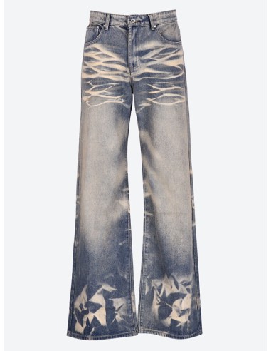 Flare vintage denim jeans hantent personnes